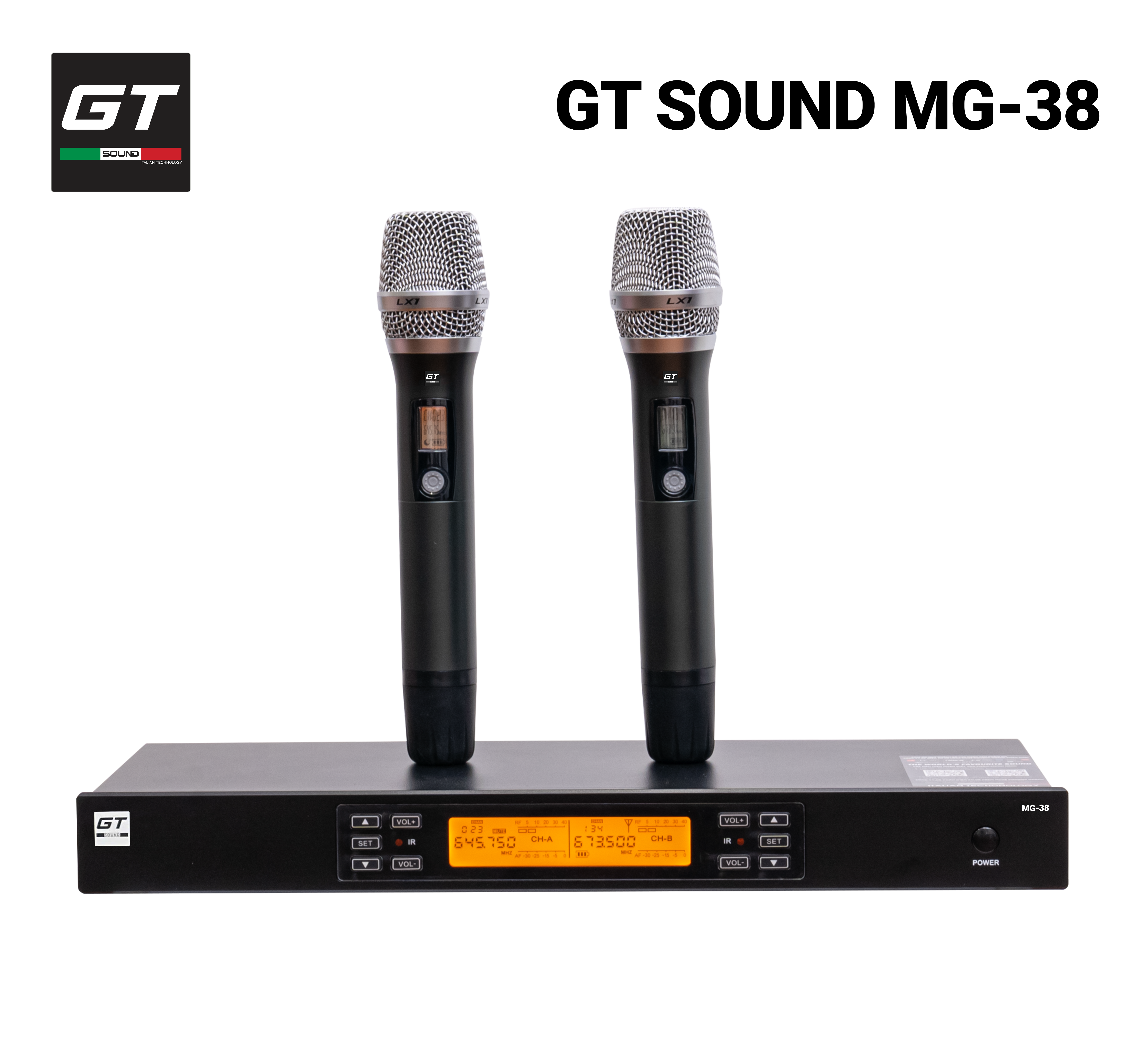 MIC KHÔNG DÂY GT SOUND MG-38